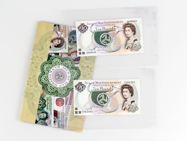 Mint condition £10 Isle of Man Banknote Collection